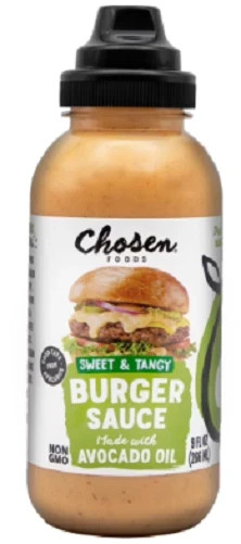 Chosen Foods Burger Sauce made with 100% Pure Avocado Oil 9 fl Oz