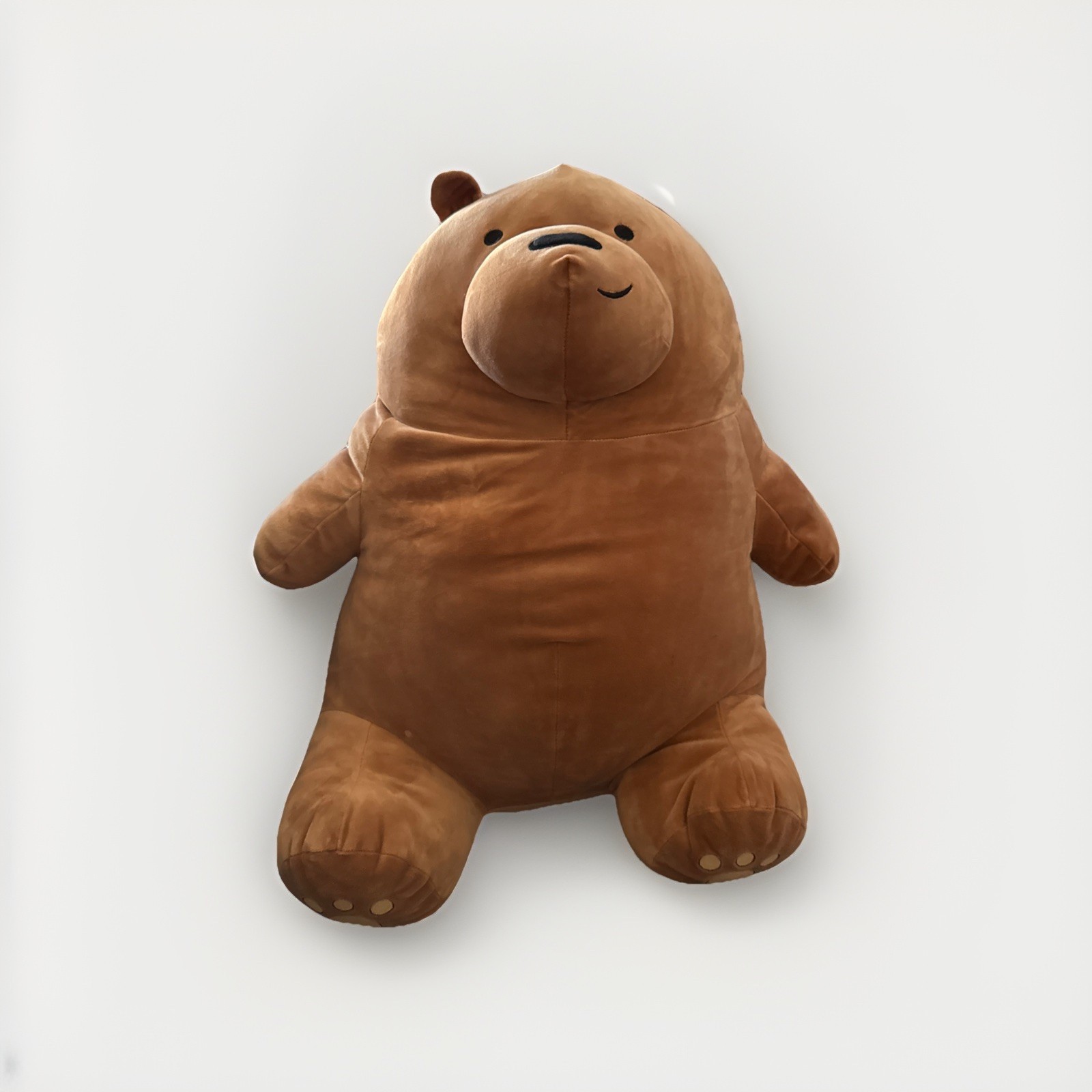 We Bare Bears Plush Grizzly Bear 17" Toy Factory TEST PRODUCT SAMPLE Missing Tag