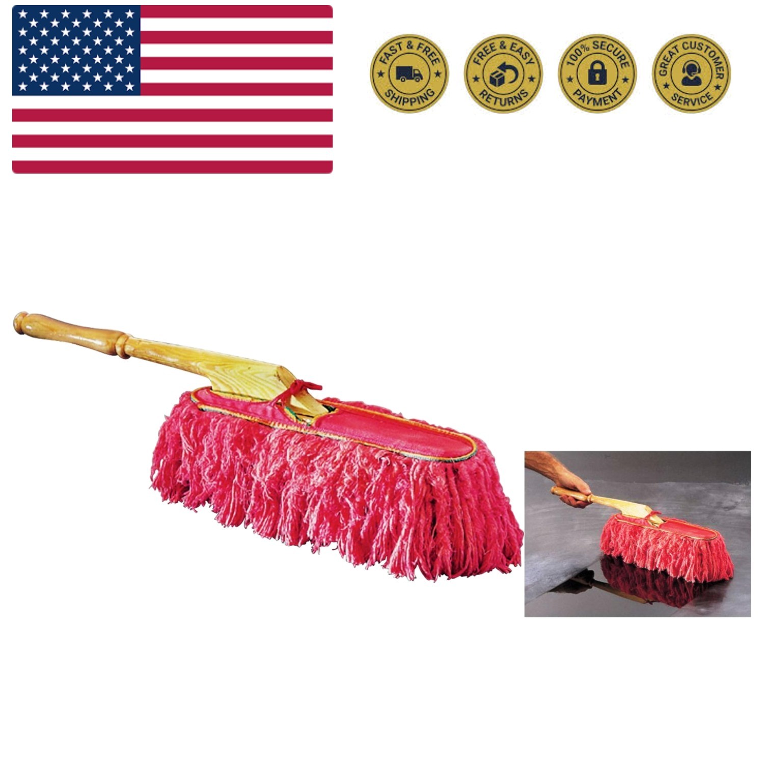 The  California Duster - Wooden Handle