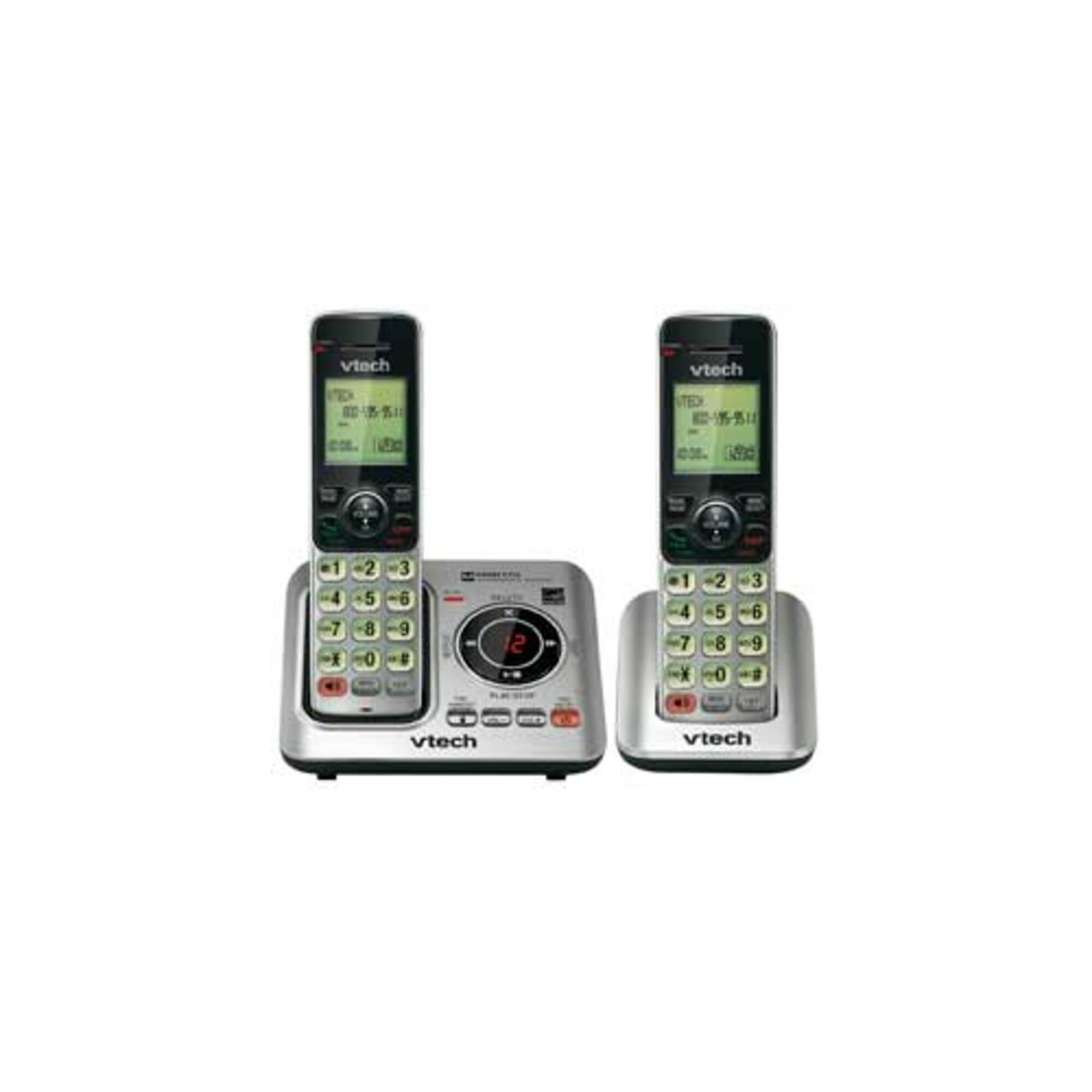 VTech - 80-8614-00 - 2 Handset Answering System with Caller ID/Call Waiting