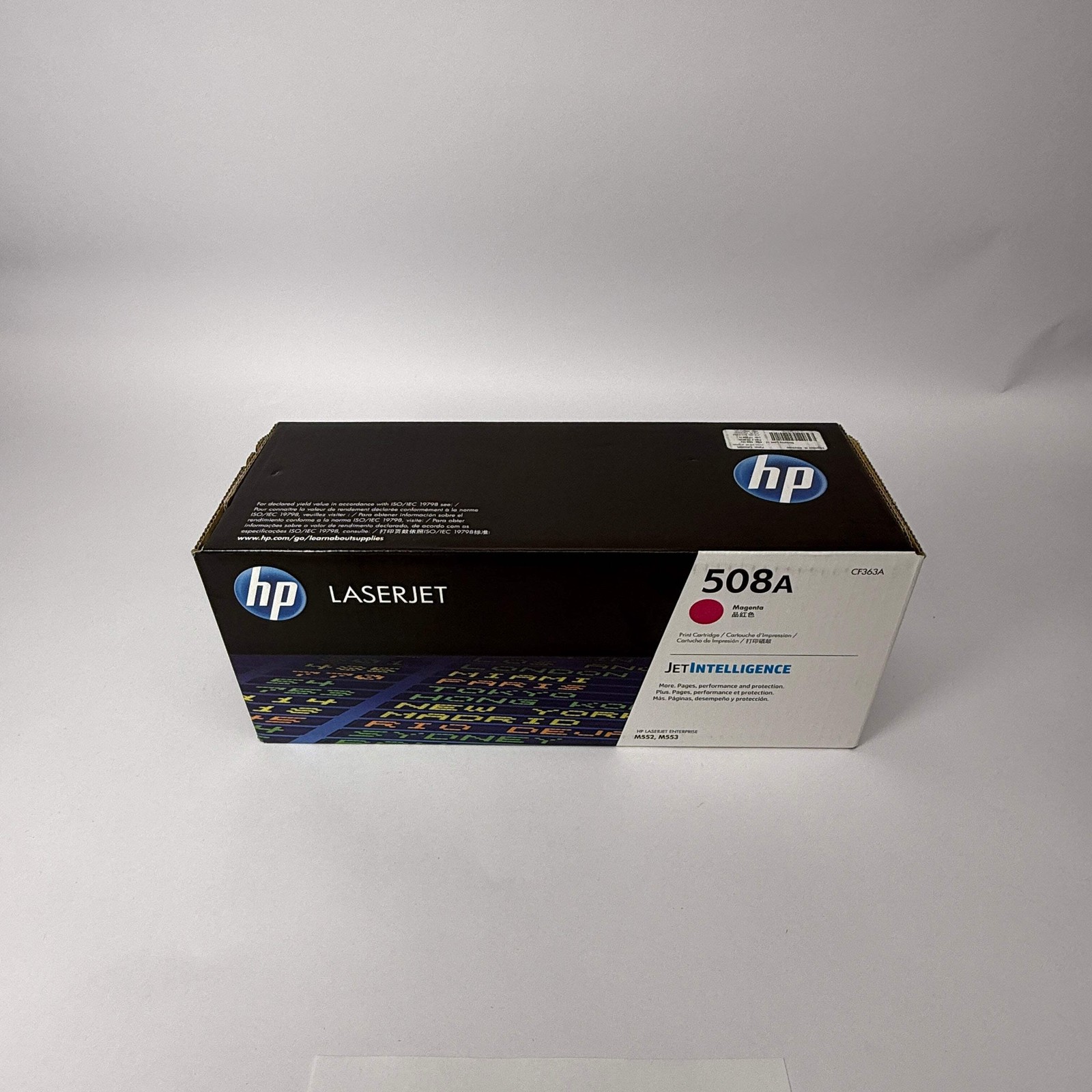 New HP 508A Magenta Laser Toner Cartridge Genuine CF363A