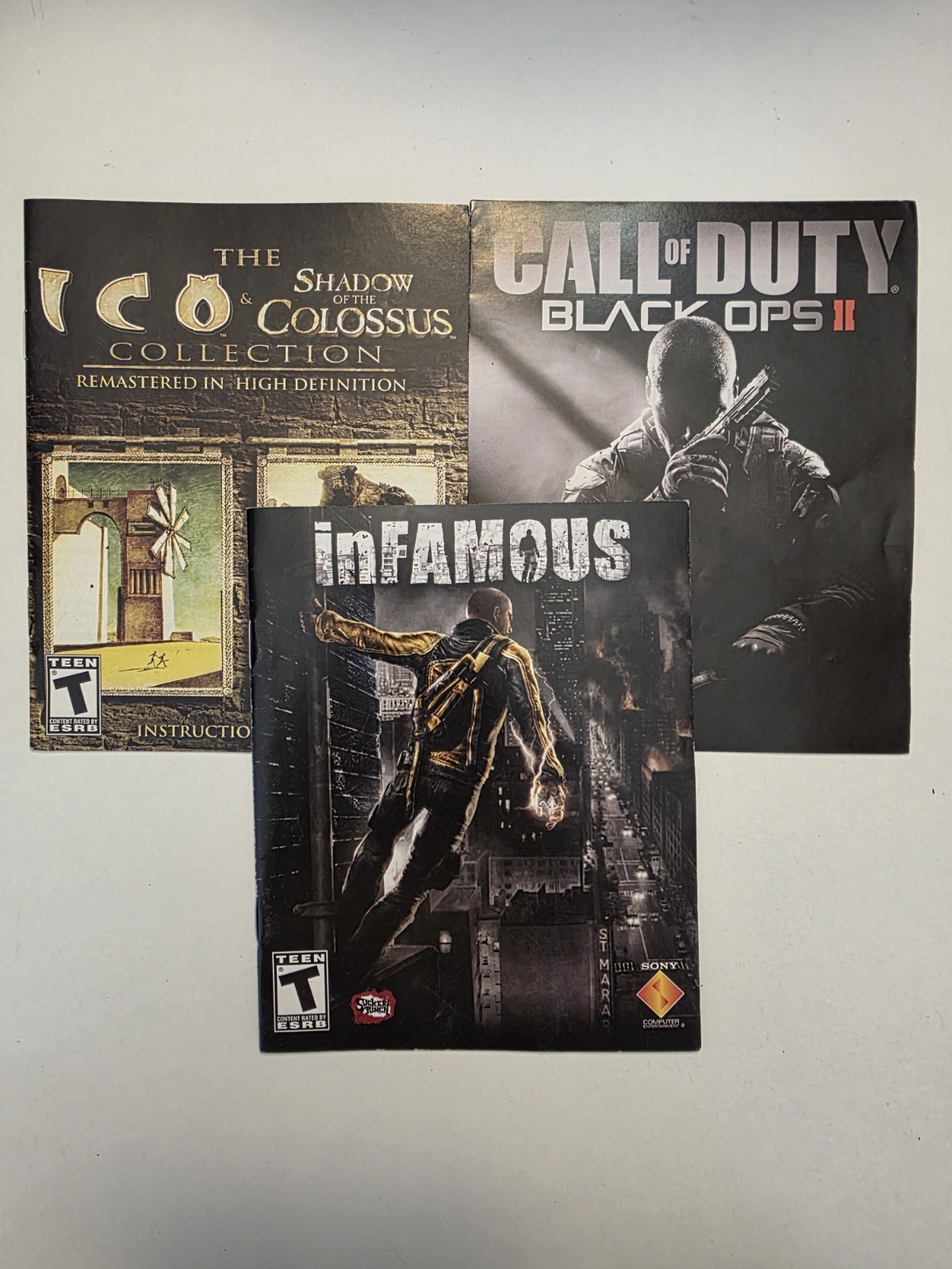 Sony Playstation 3 Game Manual Lot C