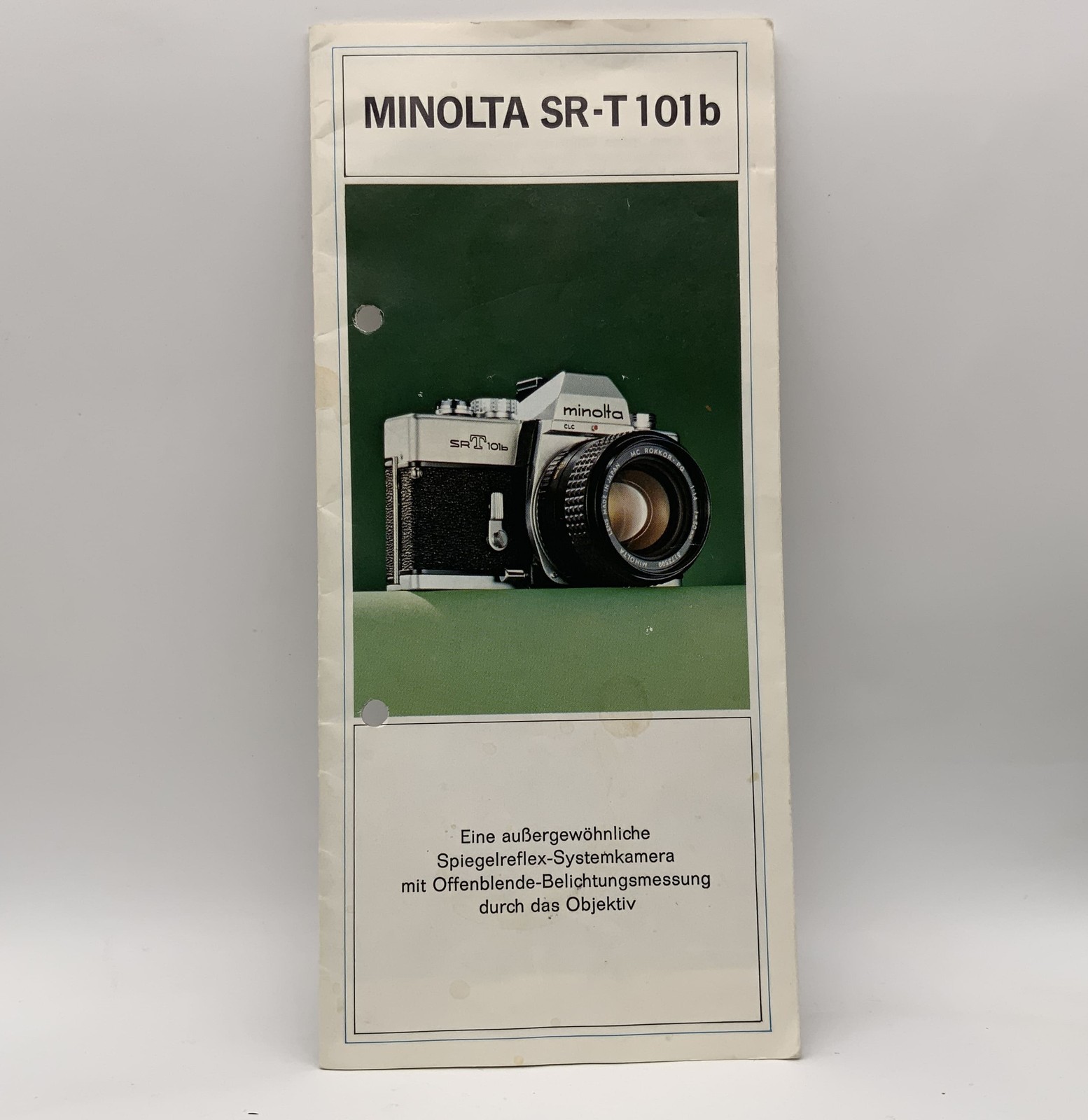 Minolta SR-T101 Brochure German