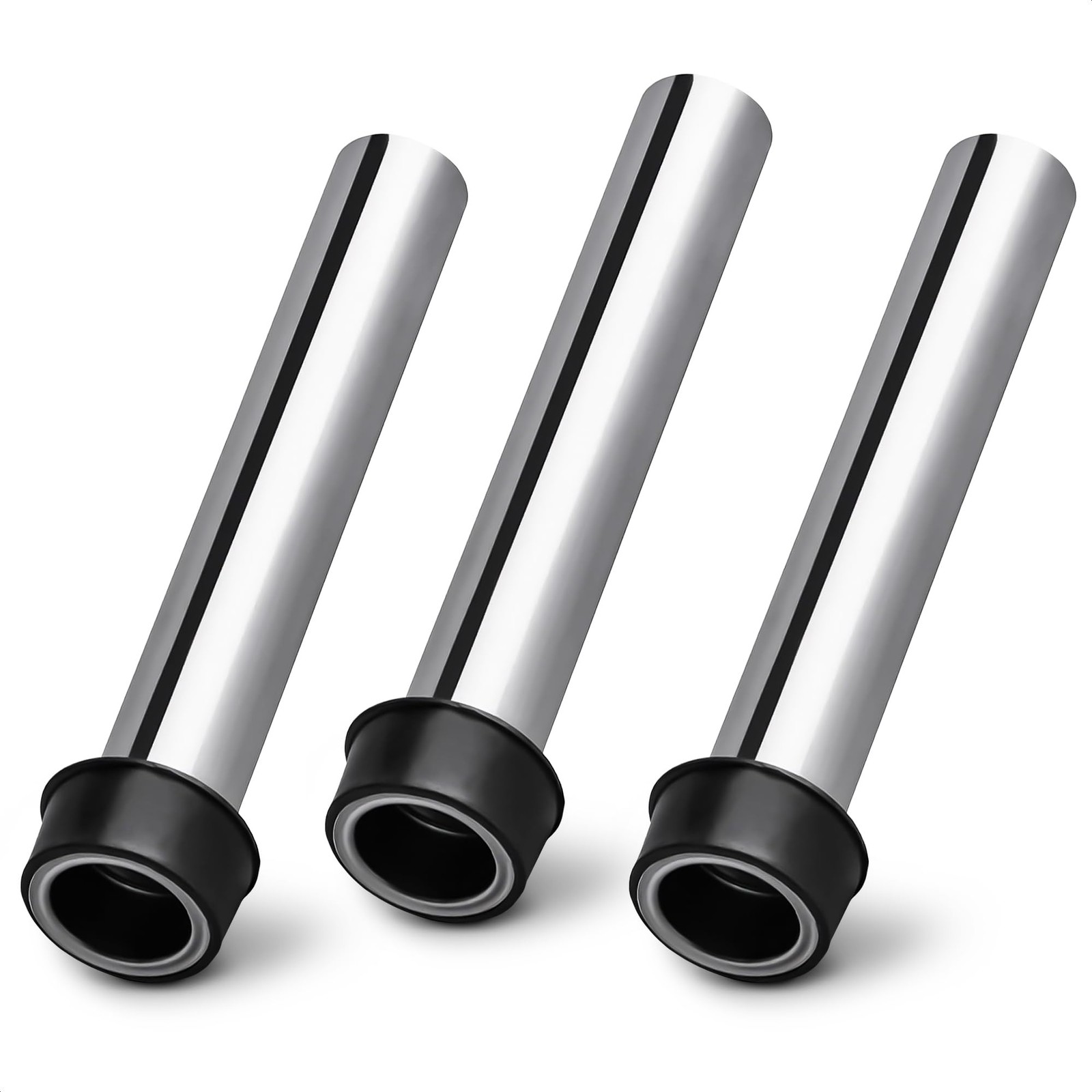 Set of 3 Bar Sink Stopper - 7.48 x 1.75" (LxD) Bar Drain Stopper Pipe for Sta...