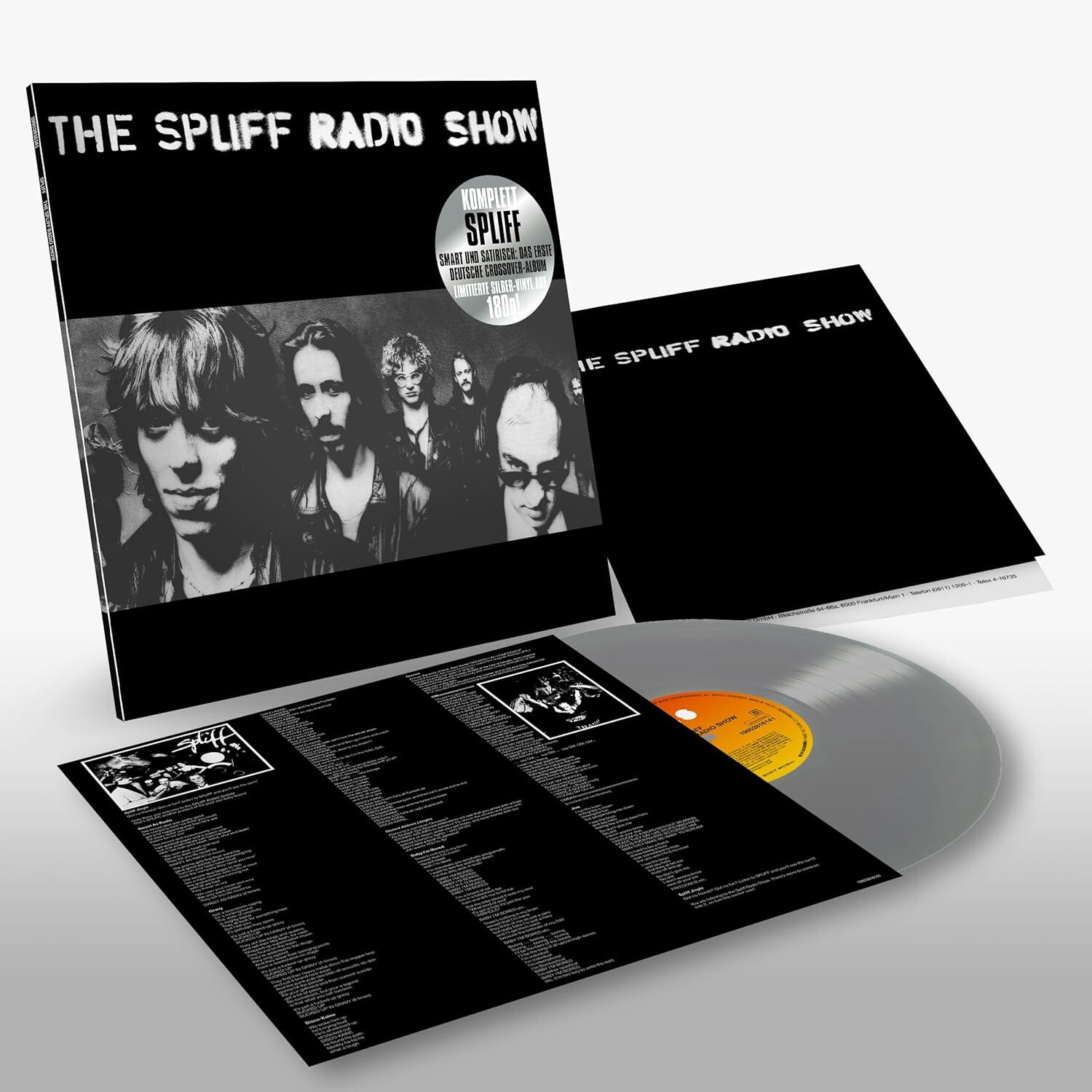 Spliff: The Spliff Radio Show LP, Argent Vinyle