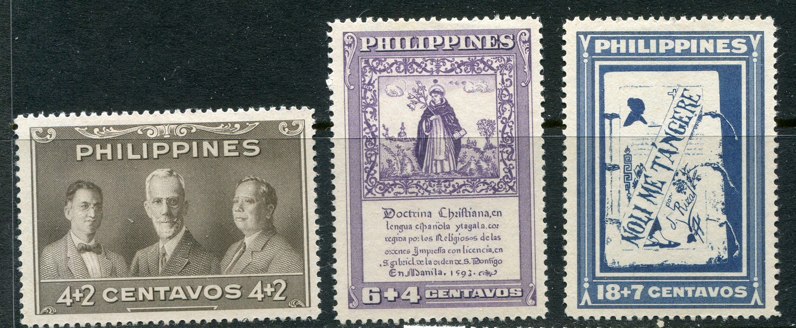 Philippines #B1-3 Complete Set [Mint Hinged]