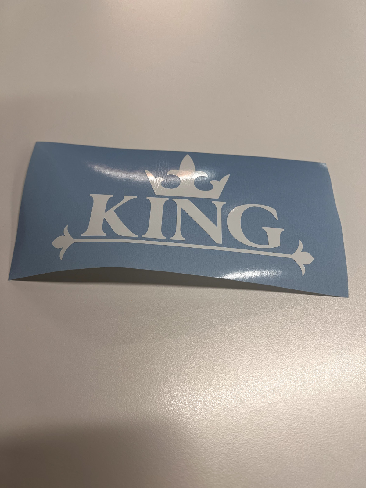 Vinyl Decal Sticker Waterproof Car Window Laptop Wall Graphic KING LAFLEUR