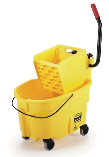 Rubbermaid Commercial WaveBrake 26 Qt Mop Bucket & Wringer Combo – Heavy Duty 