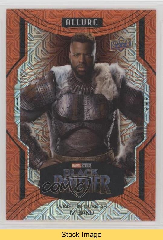 2022 Marvel Allure High Series Sunrise Winston Duke as M'Baku #125 READ r6v