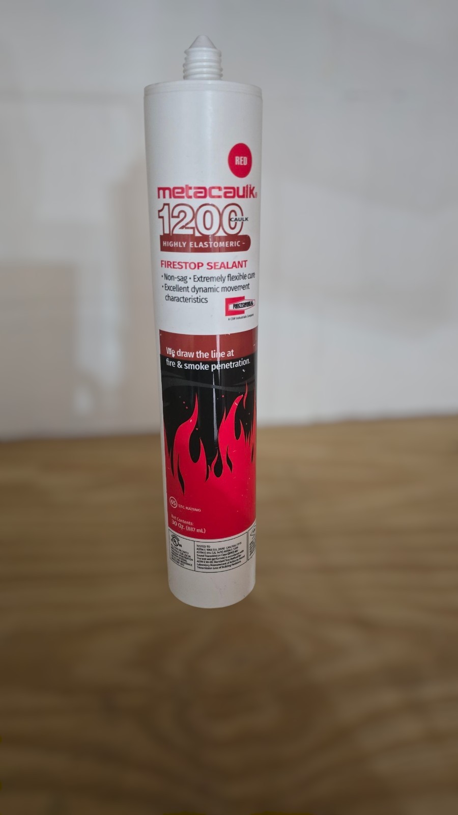 Rectorseal Metacaulk 1200 30oz Firestop Mastic Caulk Grade NEW