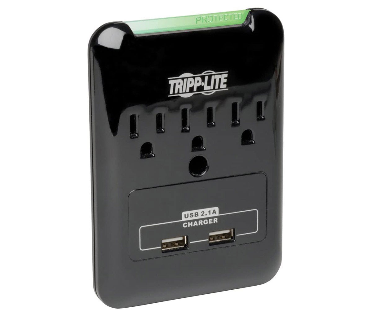 TRIPP LITE Surge Suppressor-3xNEMA 5-15R,2xUSB,1.80 kVA,540 J,120VAC In,5VDC Out