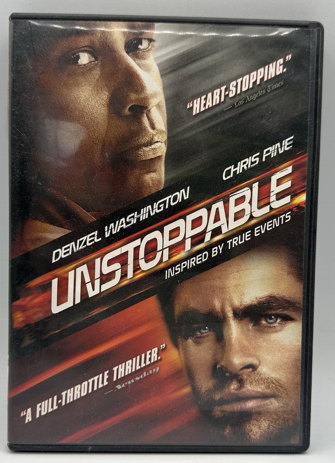 Unstoppable DVD Widescreen Denzel Washington Chris Pine 2010