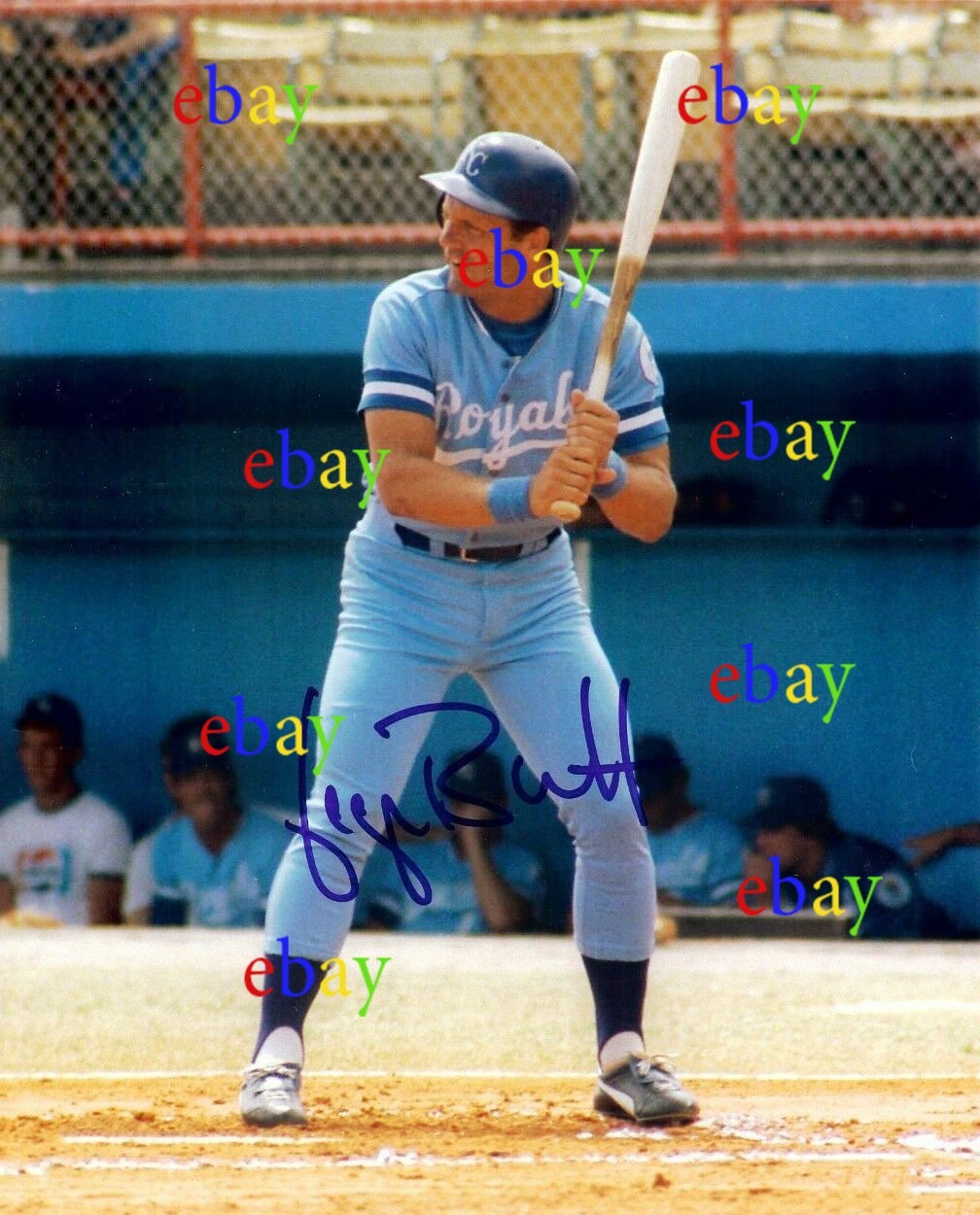 George Brett KC Royals Signed 8x10 Autographed Photo Reprint