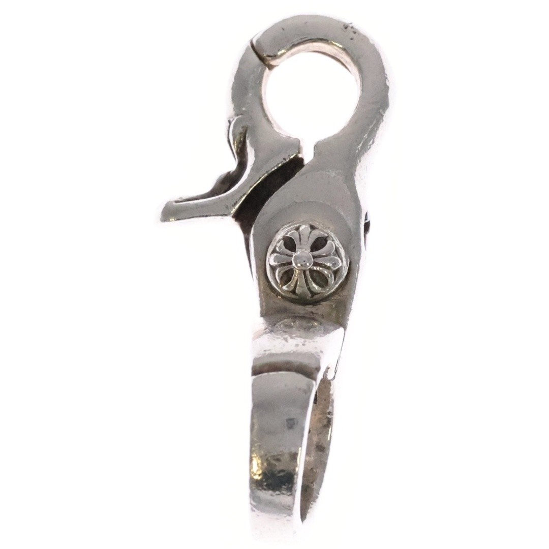 CHROME HEARTS QUICK CLIP CROSS BALL SILVER BCA078 Used c06adccd7fe519fe660964c54