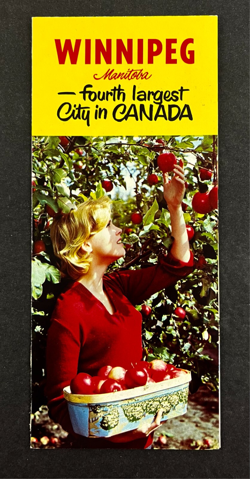 1960s Winnipeg Manitoba Canada Tourist Sport Recreation Vintage Travel Brochure