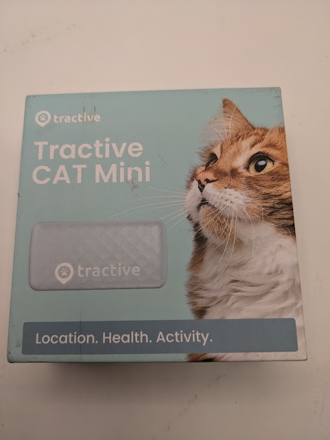 Tractive GPS Cat Tracker Mini (6.6 lbs+), Real-time Pet Location Waterproof