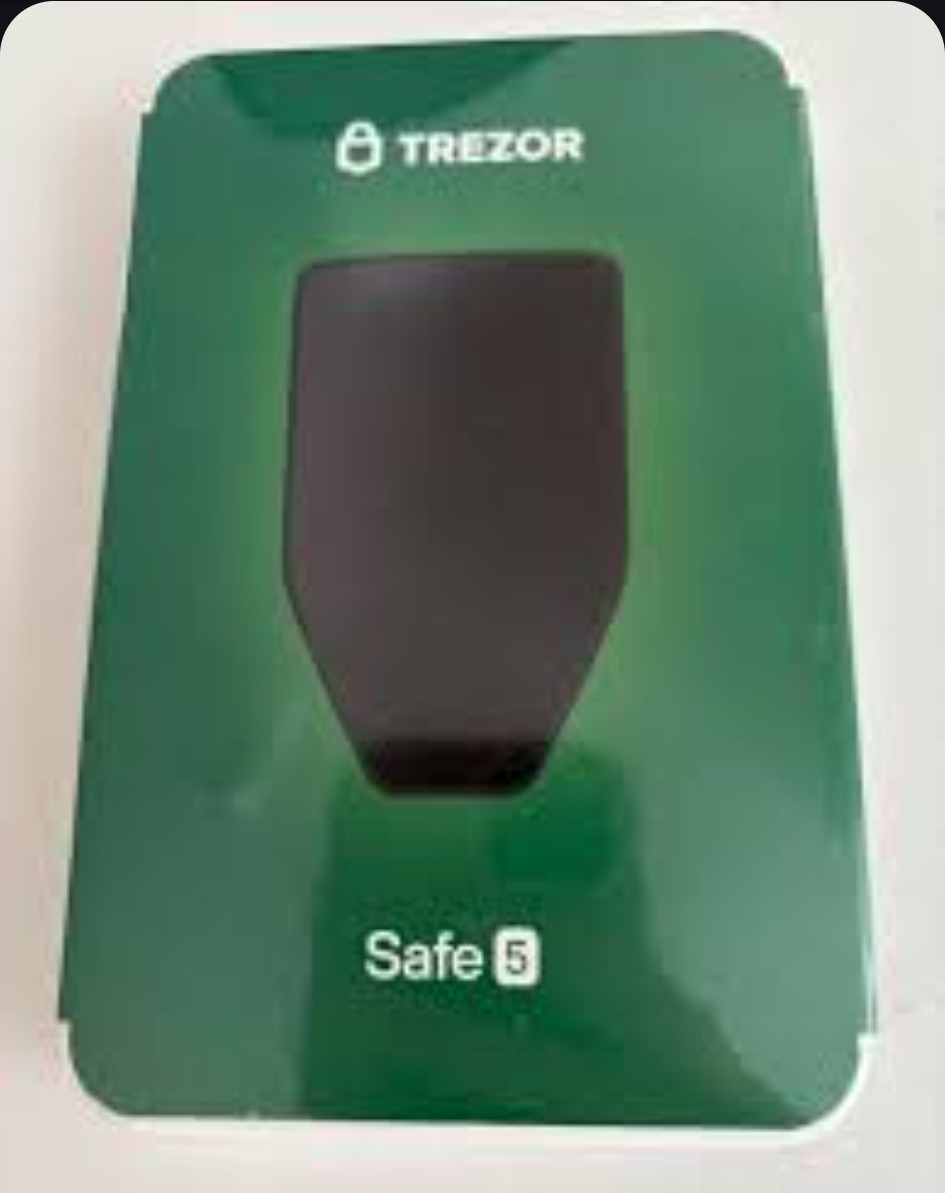 Brand New Trezor Safe 5 – Flagship Hardware Wallet (Green Beryl) Factory Sealed"