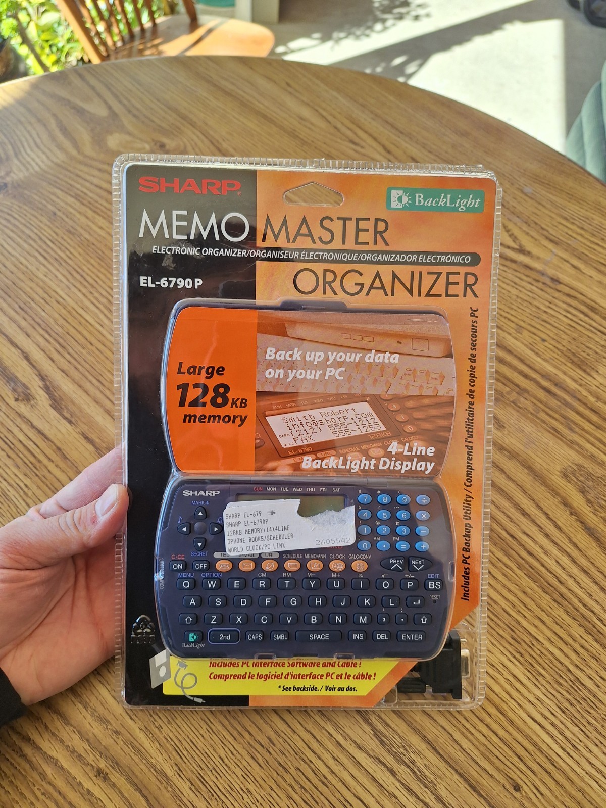 Vintage Sharp Memo Master Electronic Organizer 128KB Memory New Sealed