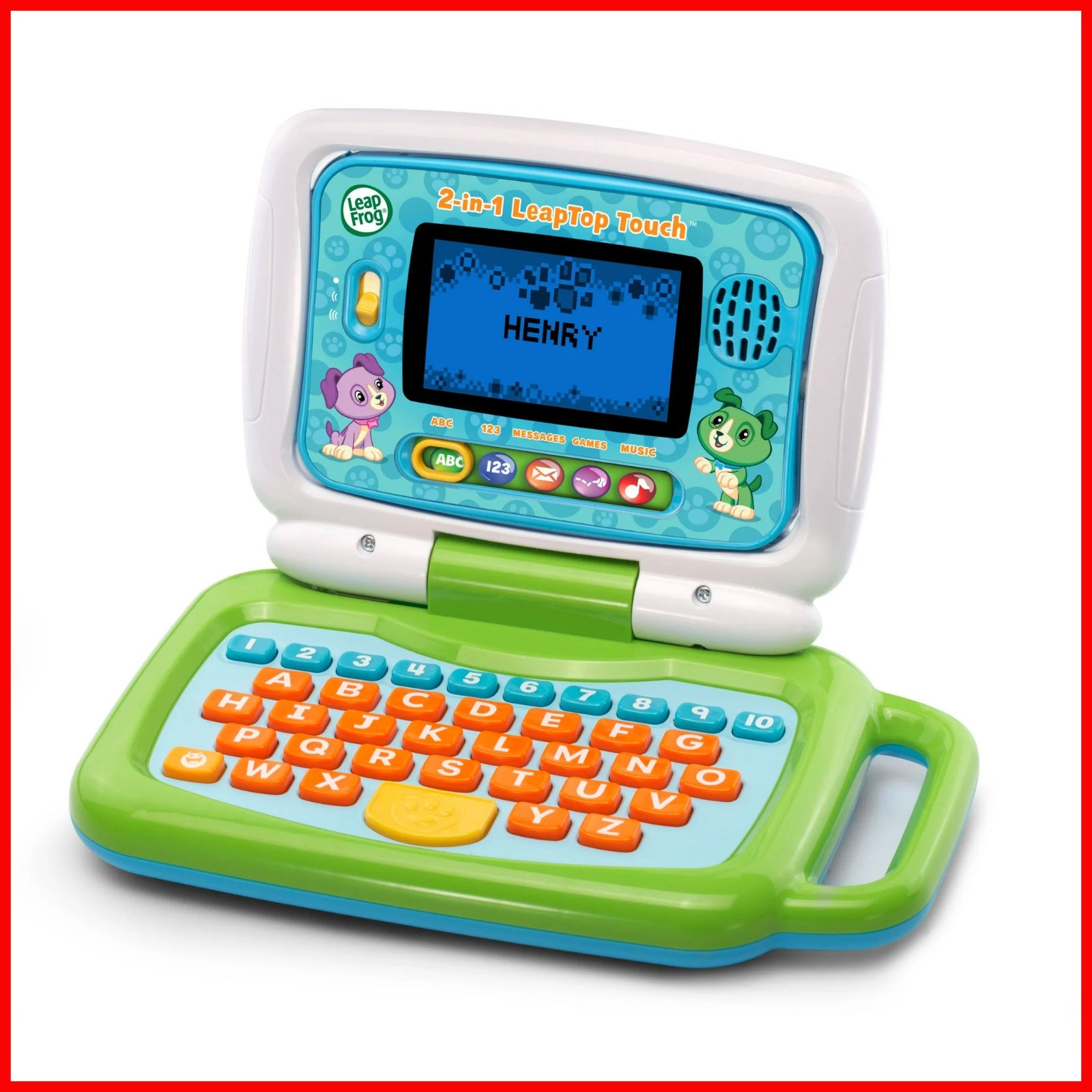 NEW Leap Frog Laptop 2 In 1 Leap Top Touch Educational Electronic Learning Toys