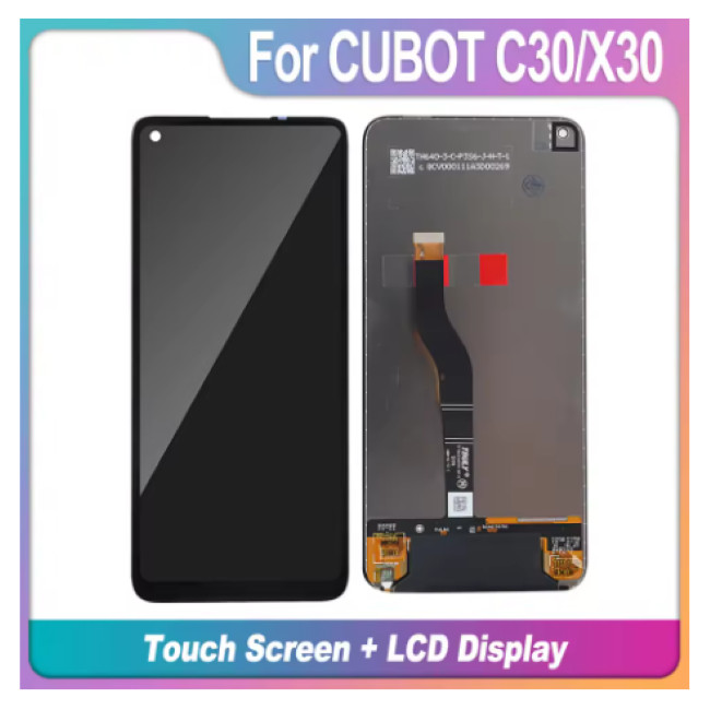 For Cubot X30 /Cubot C30 LCD Display Touch Screen Digitizer Assembly Replacement