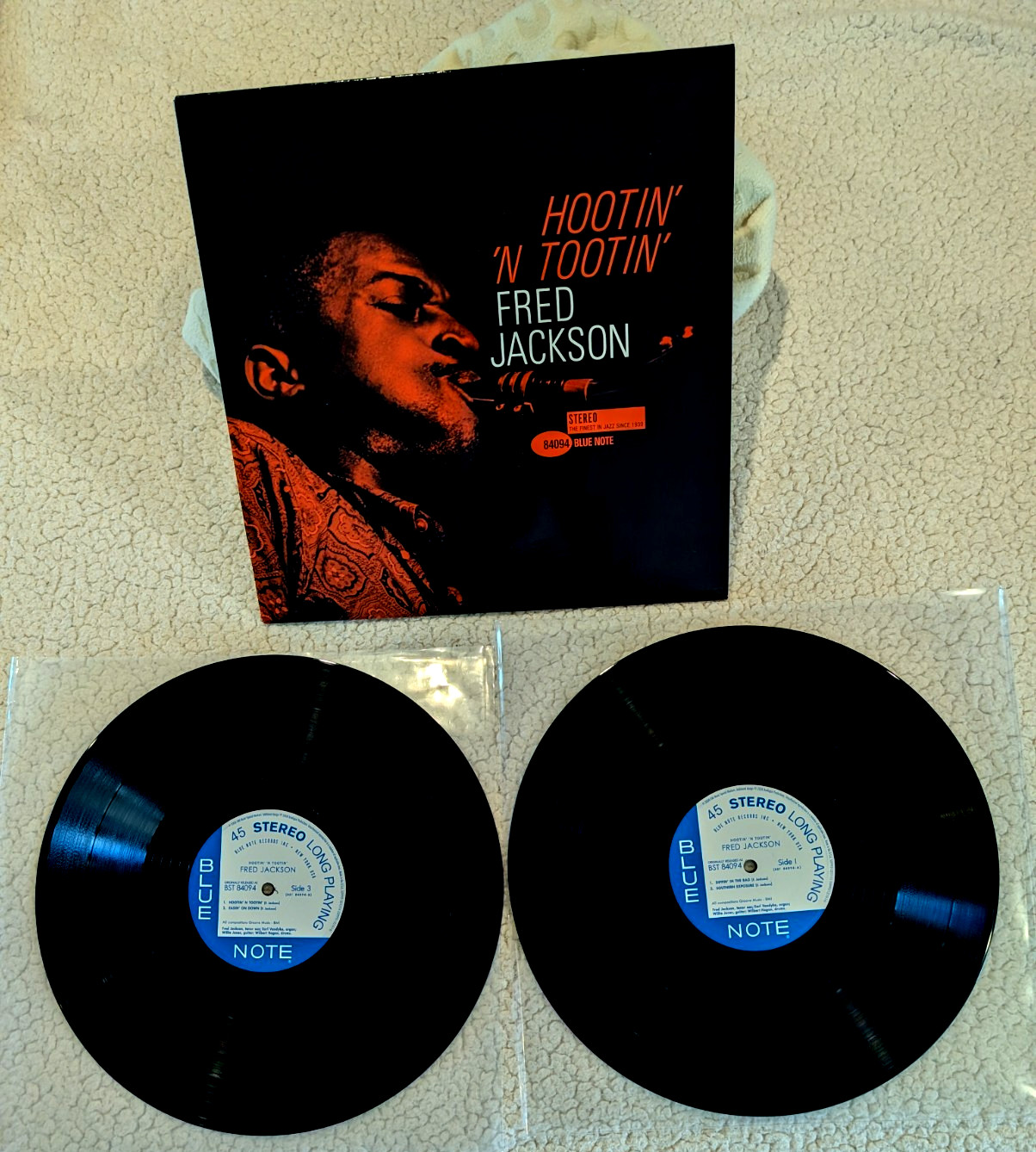 Hootin' 'N Tootin' - Fred Jackson 180g Numbered 2LP-45rpm 2009 ReMaster Nice NM