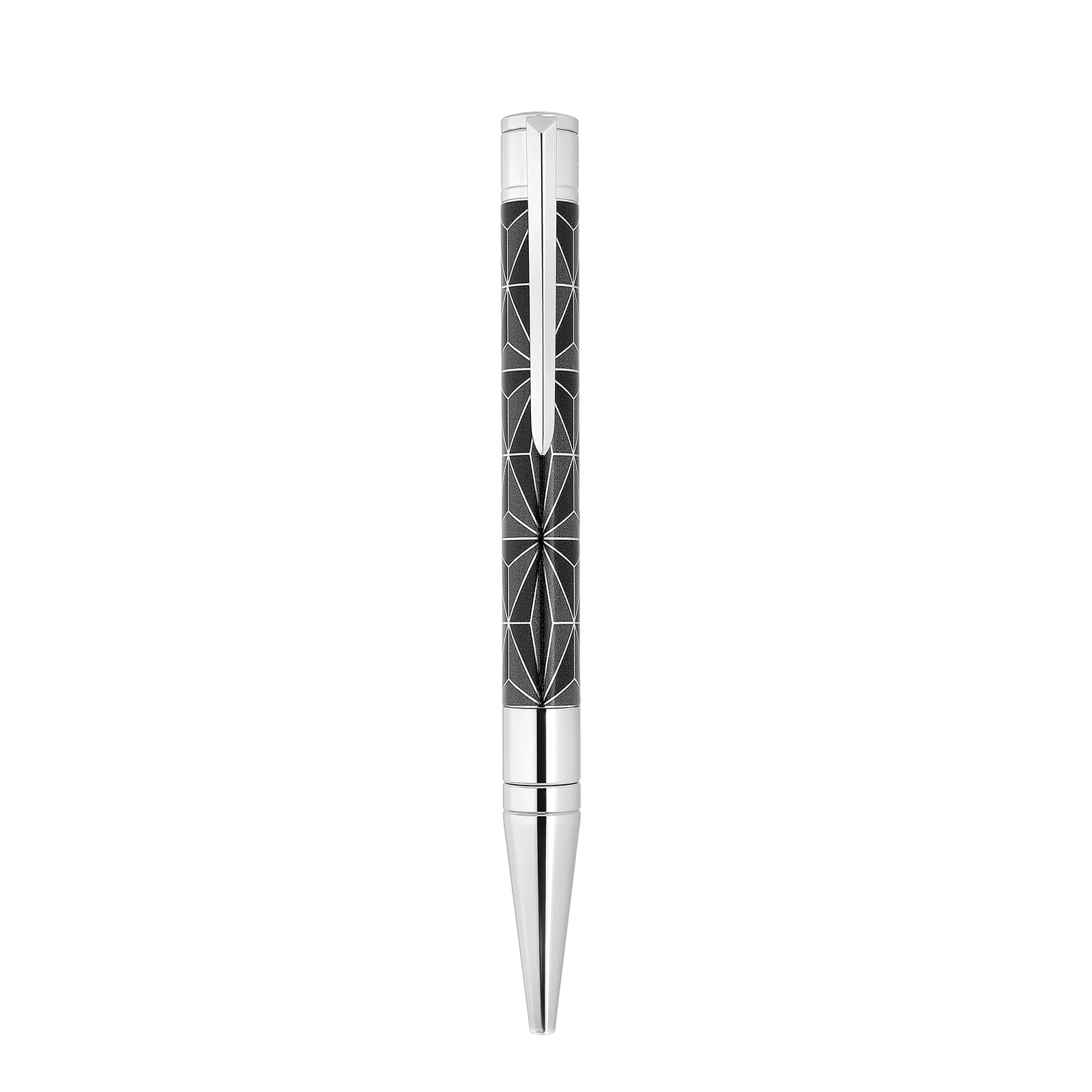 St DuPont - d initial Ballpoint pen Fire X black - Ref: 275070