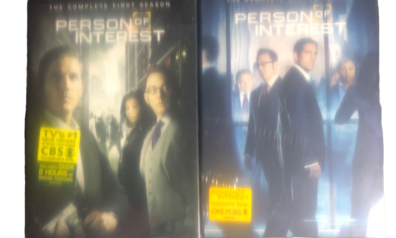 Person of Interest: Seasons 1 & 2 [DVD] Brand New ~Factory Sealed~