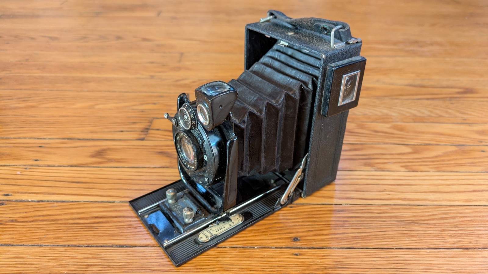 Ultra Rare 1926-27 ZEISS Ikon Suevia 24 Folding 6x9 Plate Camera Vintage