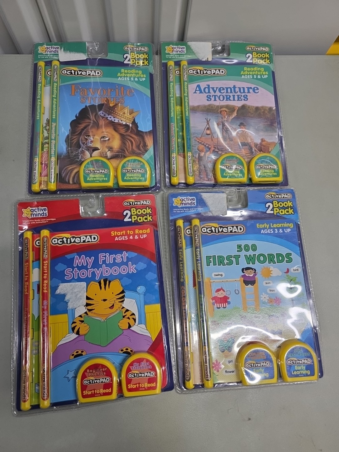 Active Minds ActivePAD (2003) Treasury Of Learning + 3-4-5!