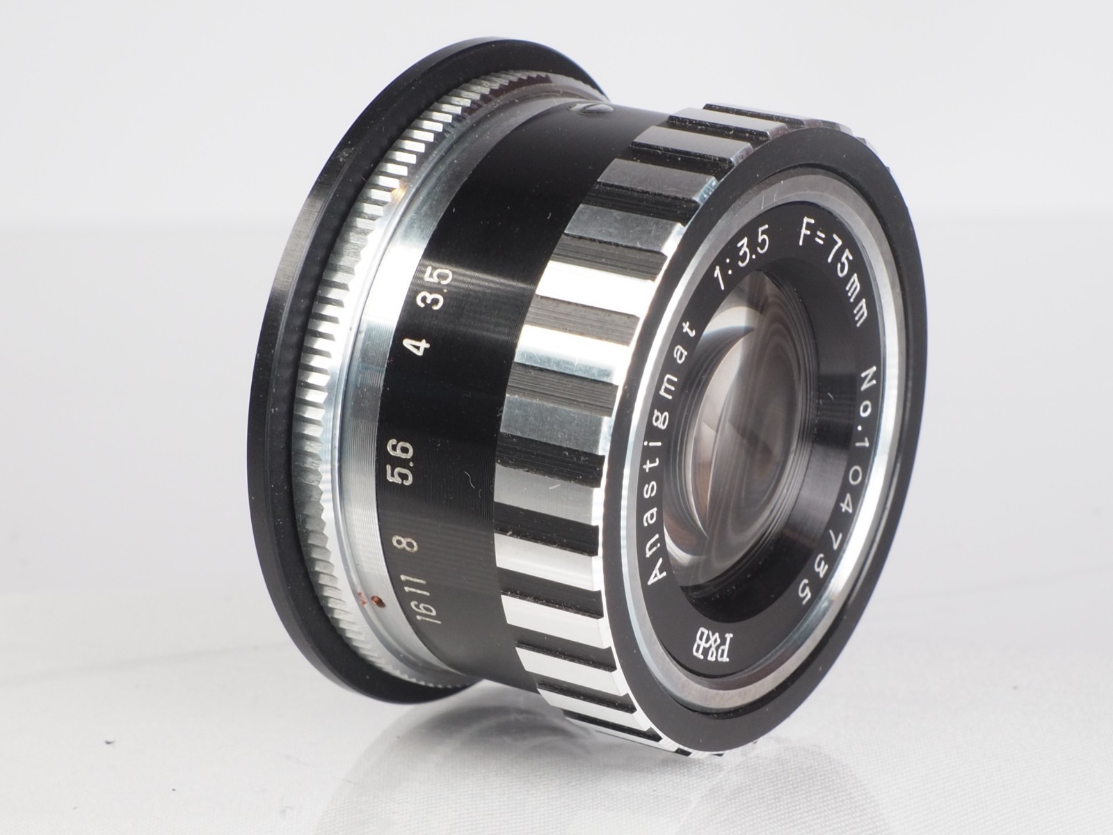 VINTAGE P&B PONDER & BEST ANASTIGMAT 75MM f3.5 ENLARGER ENLARGING LENS