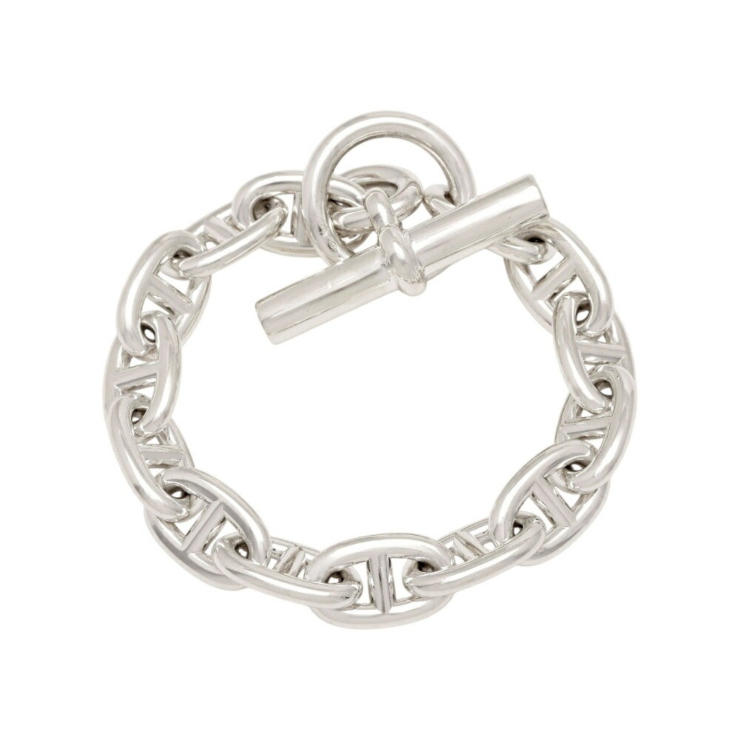 Hermes Sheine Dunk Mm 14 Frames SV925 Bracelet Used YUKI-0