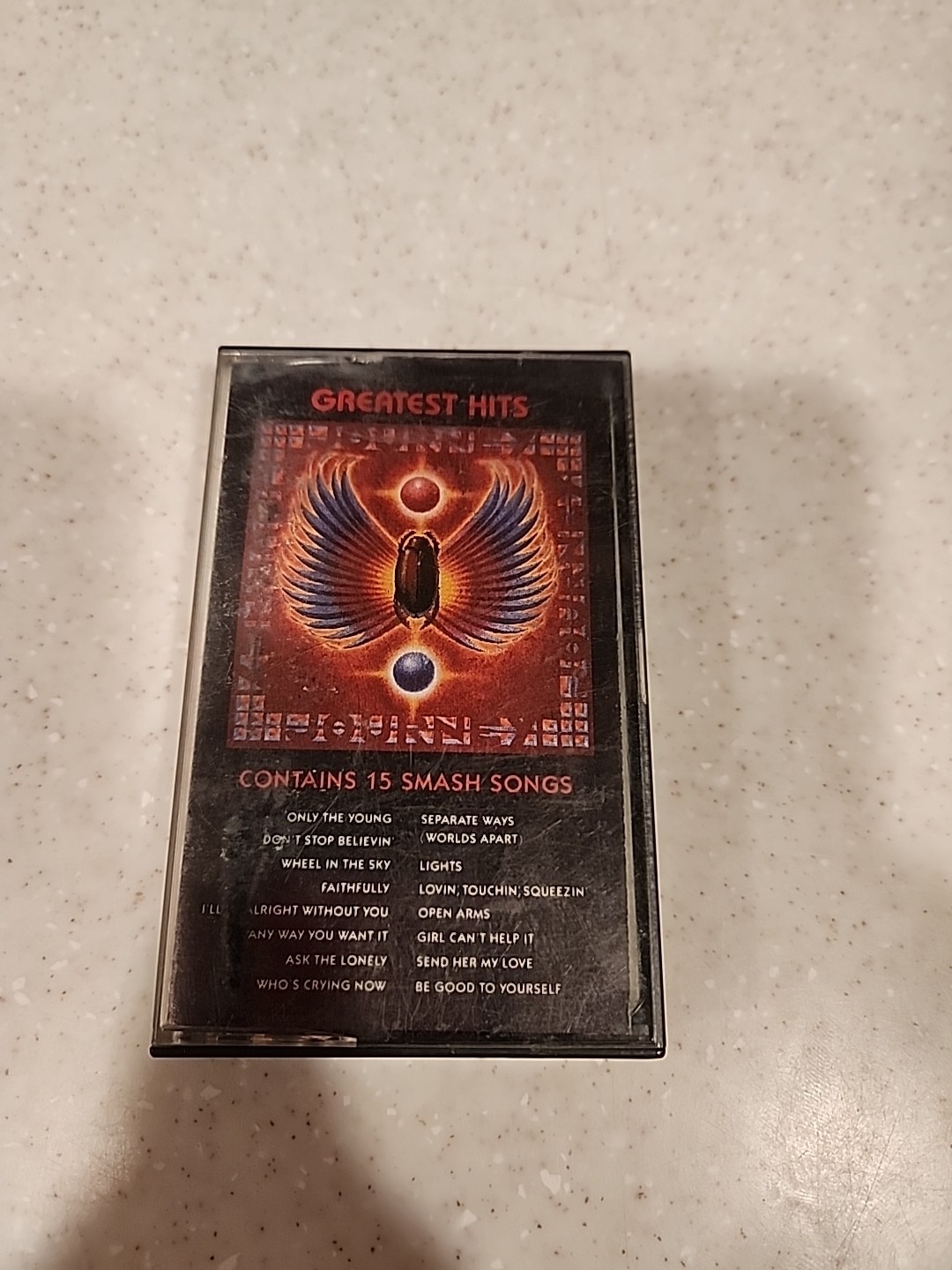 Journey Greatest Hits Cassette Tape 1988 Columbia OCT 44493 15 Songs Steve Perry