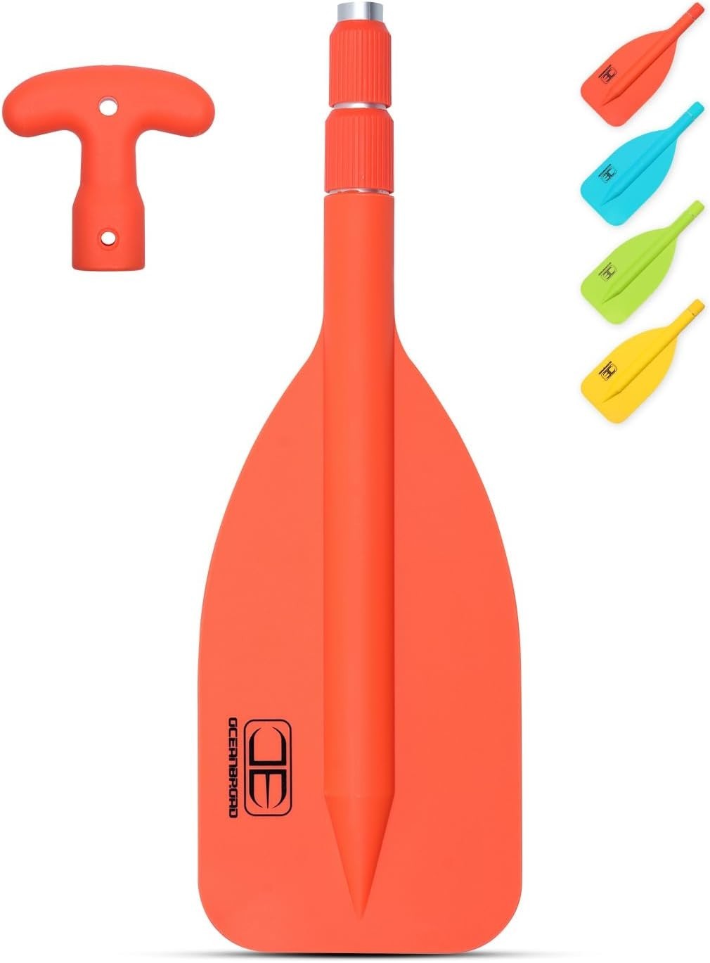 Telescoping Emergency Paddle 21''-42''（Assembling Required）/26''-54'' Aluminium 