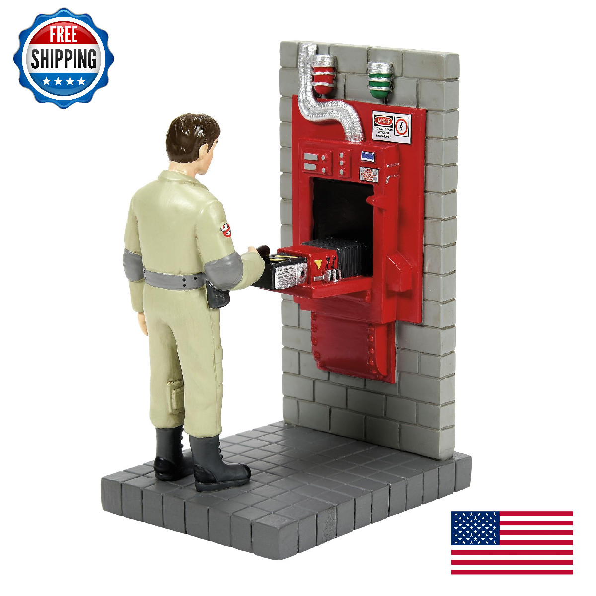 Department 56 Ghostbusters Village The Containment Unit Figurine 3"