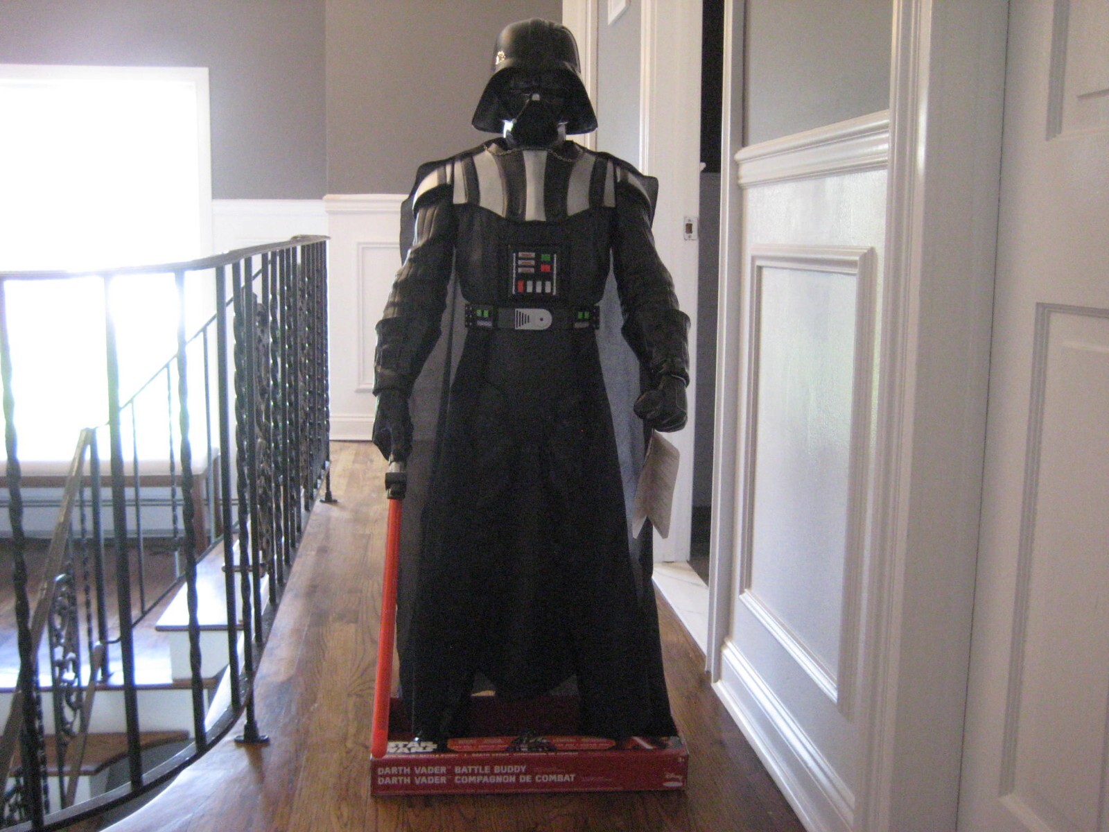 STAR WARS 48" GIANT SIZE DARTH VADER BATTLE BUDDY RARE! JAKKS PACIFIC NEW!