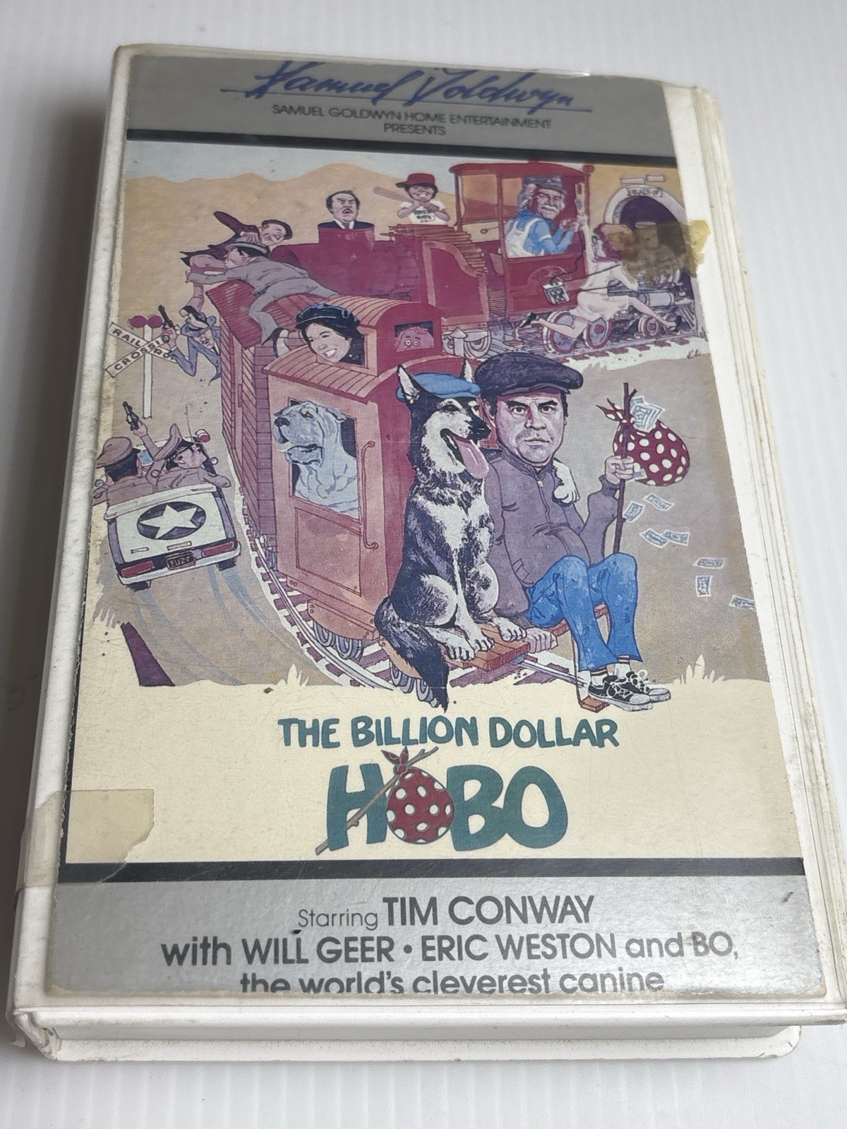 The Billion Dollar Hobo (1977) Betamax • Tim Conway • Samuel Goldwyn Home Video