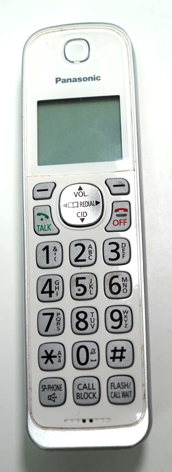 Panasonic KX-TGDA50 W Cordless Phone Handsets White W/ Batteries