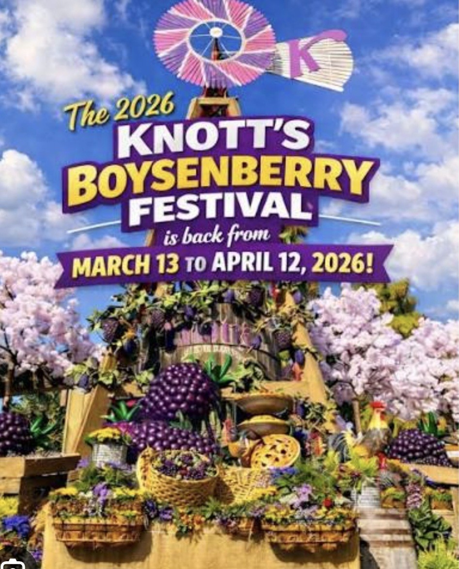 Knotts Berry Farm Theme park 1 day 4 pack Digital Tickets for 2026