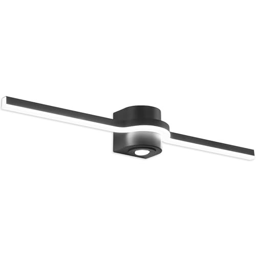 Vanity Lights for Bathroom– Bathroom Light Fixture Over Mirror 32 Inch Black