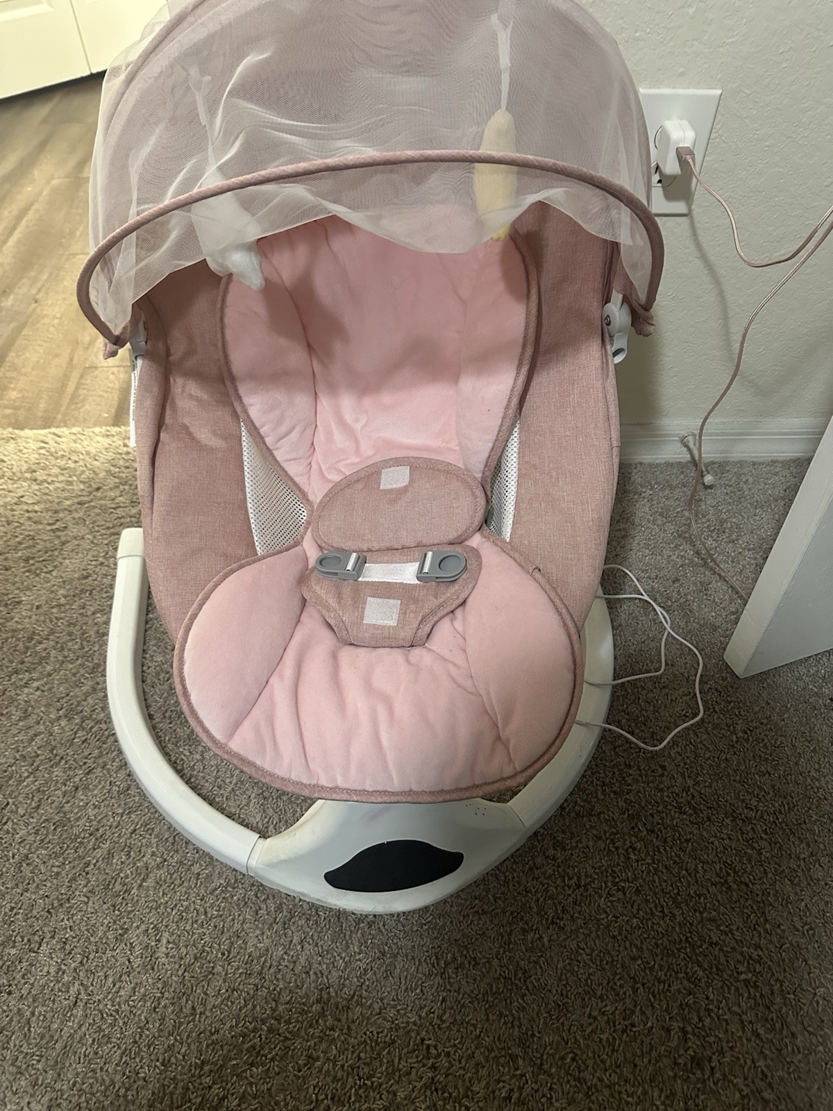 Baby Girl Swing w/ Bluetooth music