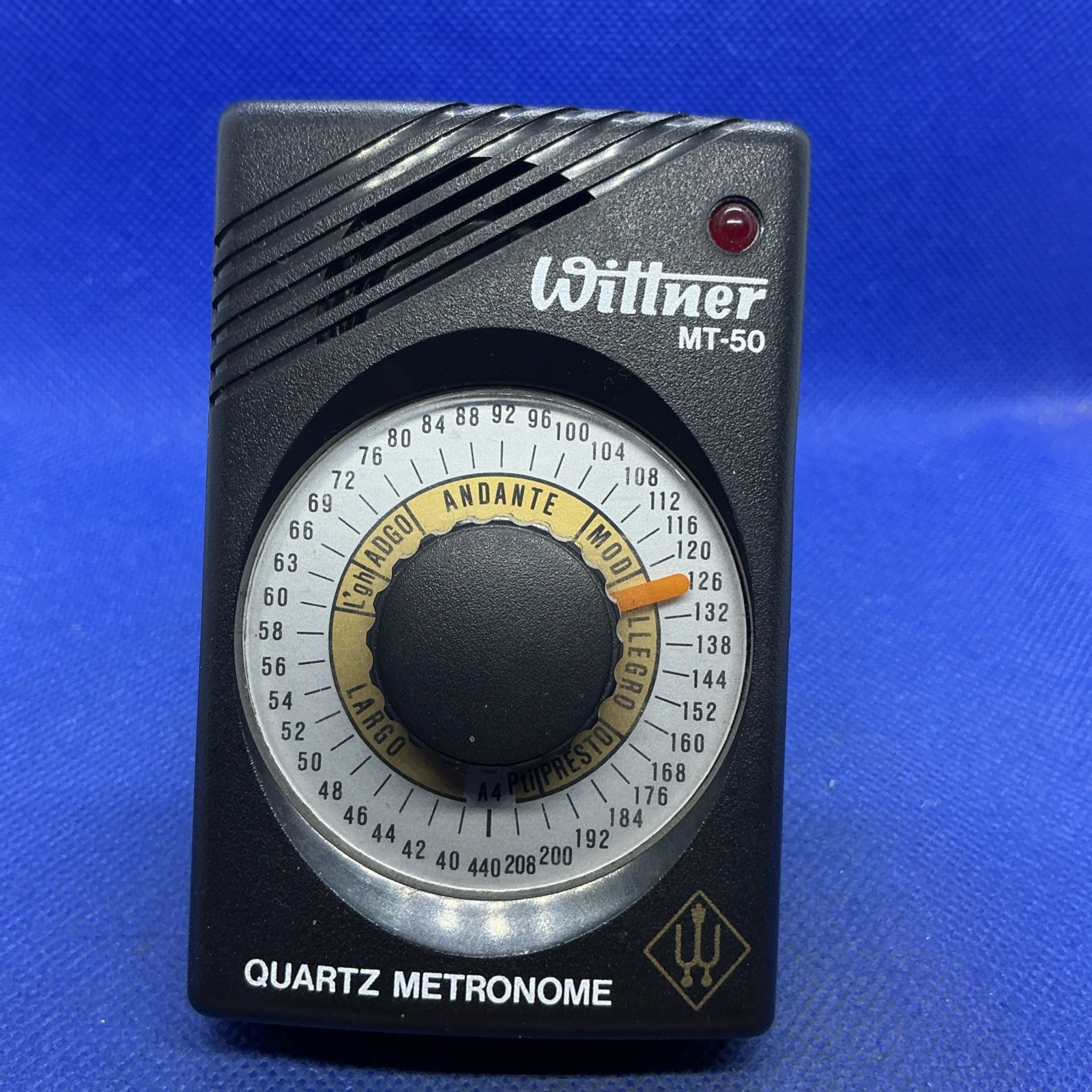 Wittner MT-50 Quartz Metronome (battery Included) Tested. S44