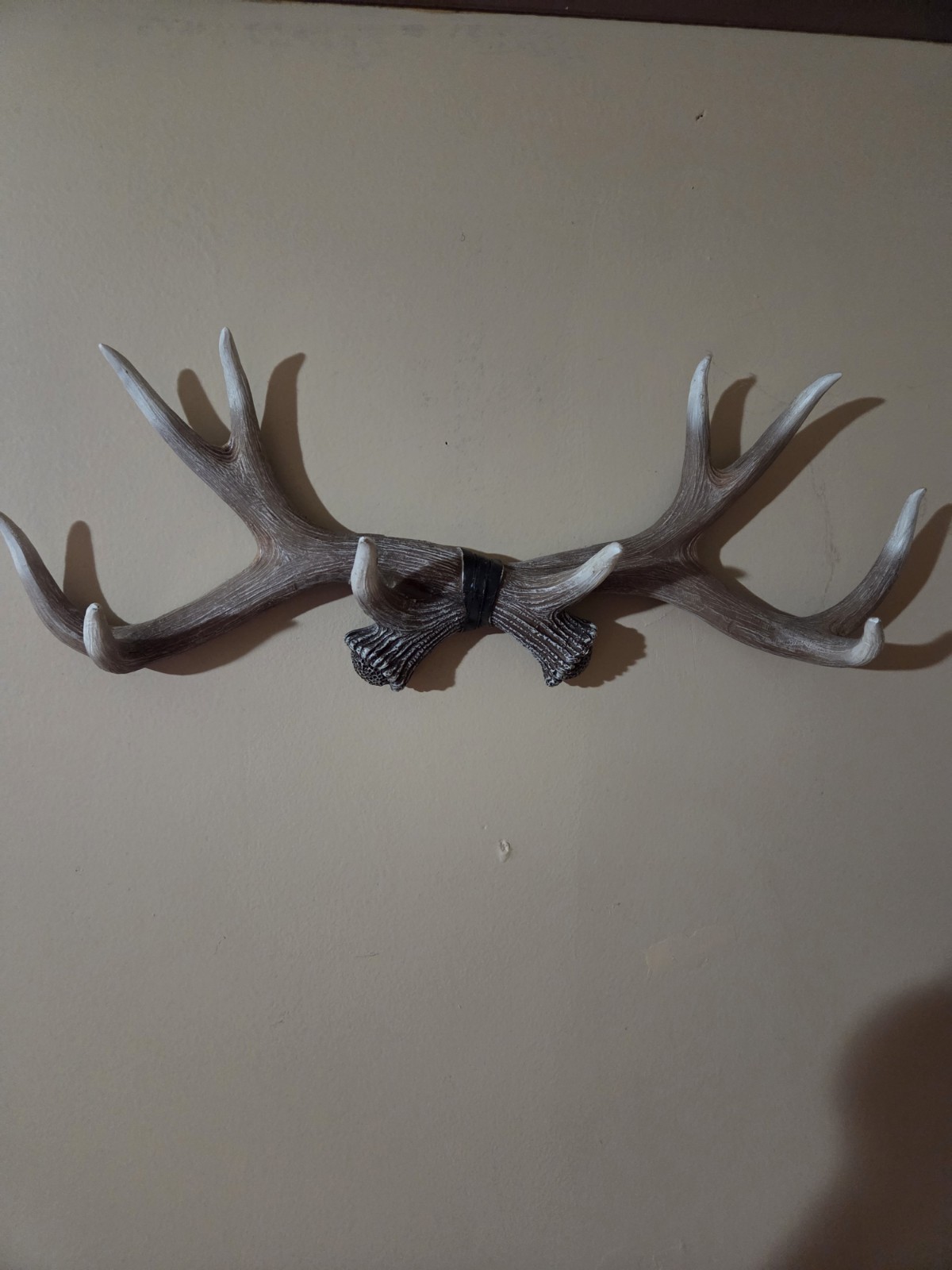 Resin Deer Antler Decor