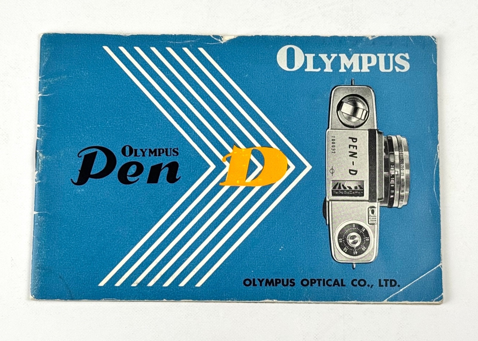 Olympus Pen D Camera INSTRUCTION MANUAL USERS GUIDE / OPERATING