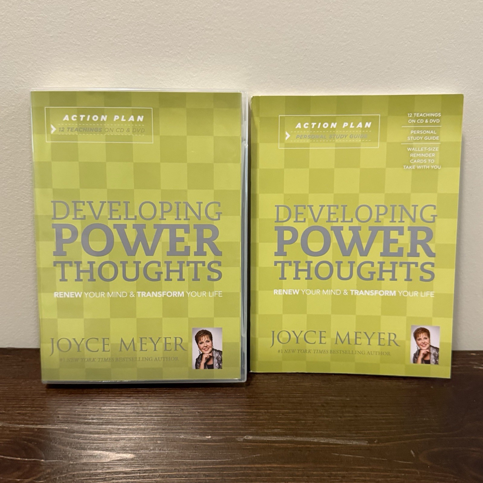 Joyce Meyer, Developing Power Thoughts (2011, CD/DVD) 6-Disc Set, Booklet, Cards