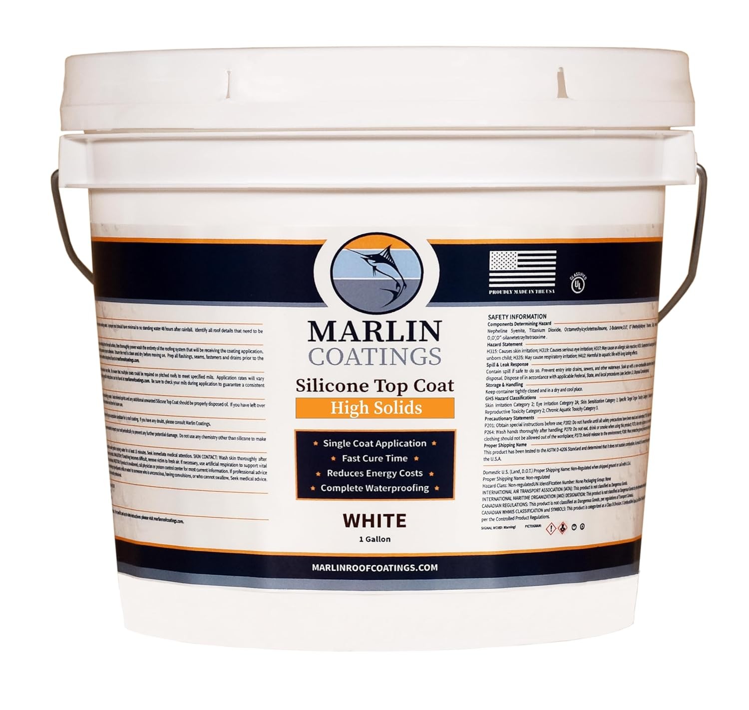 100% Silicone Roof Sealant Self Leveling Complete Waterproofing Easy One Coat