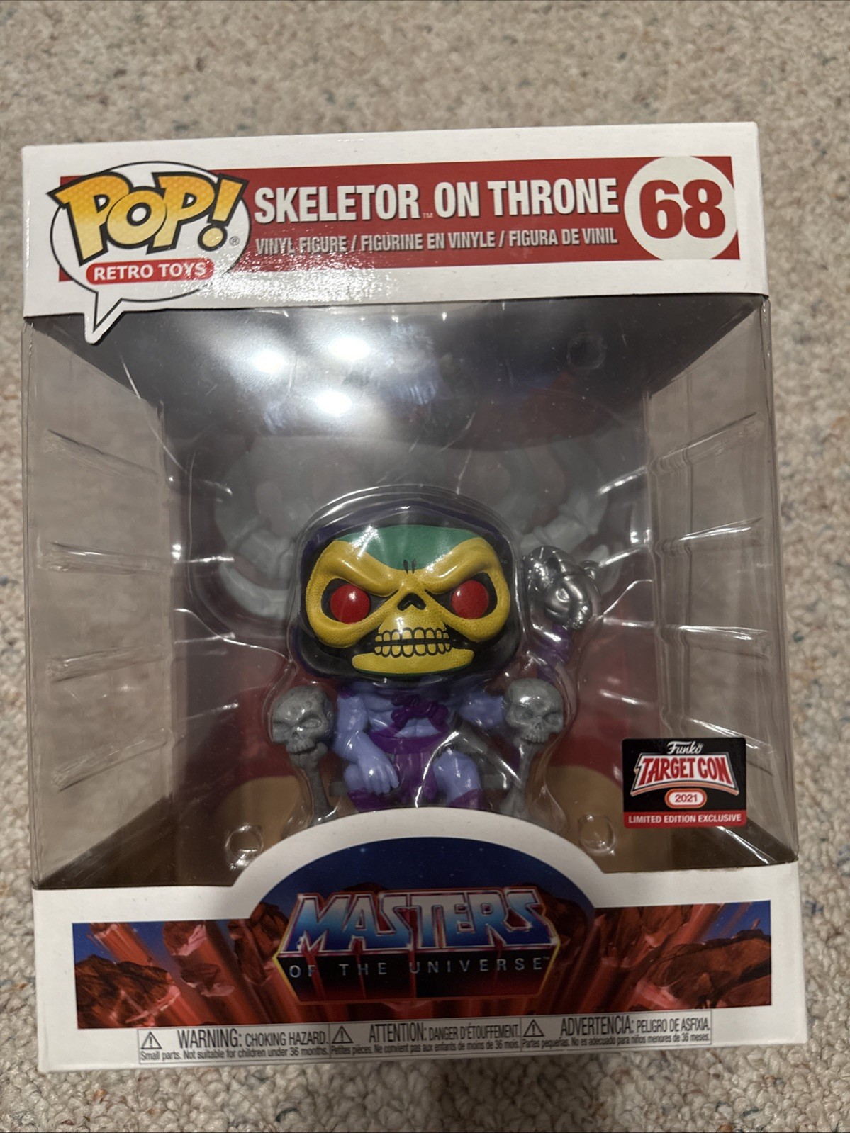 Funko Pop! Deluxe: Masters of the Universe - Skeletor - Target (Exclusive) #68