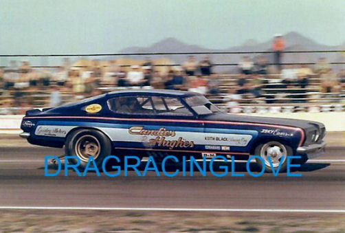 "Candies & Hughes" 1969 Plymouth 'Cuda NITRO Funny Car PHOTO! #(4)
