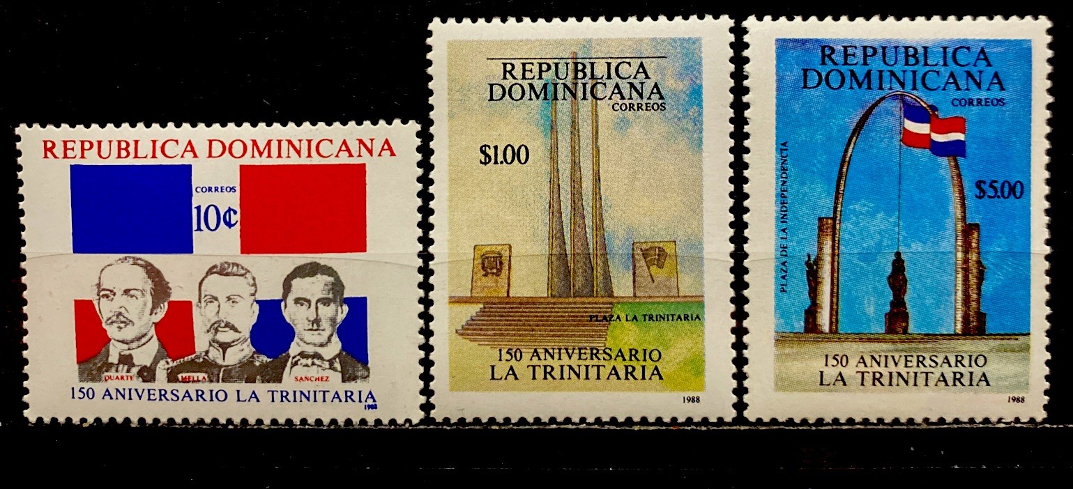 Dominican Republic 1988. SC# 1041-1043. MNH
