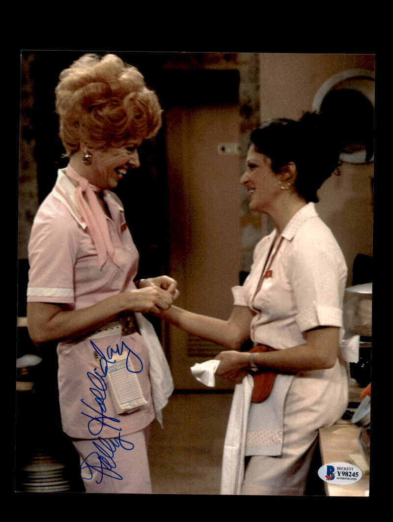 Polly Holliday BAS Beckett Coa Signed 8x10 Photo Autograph
