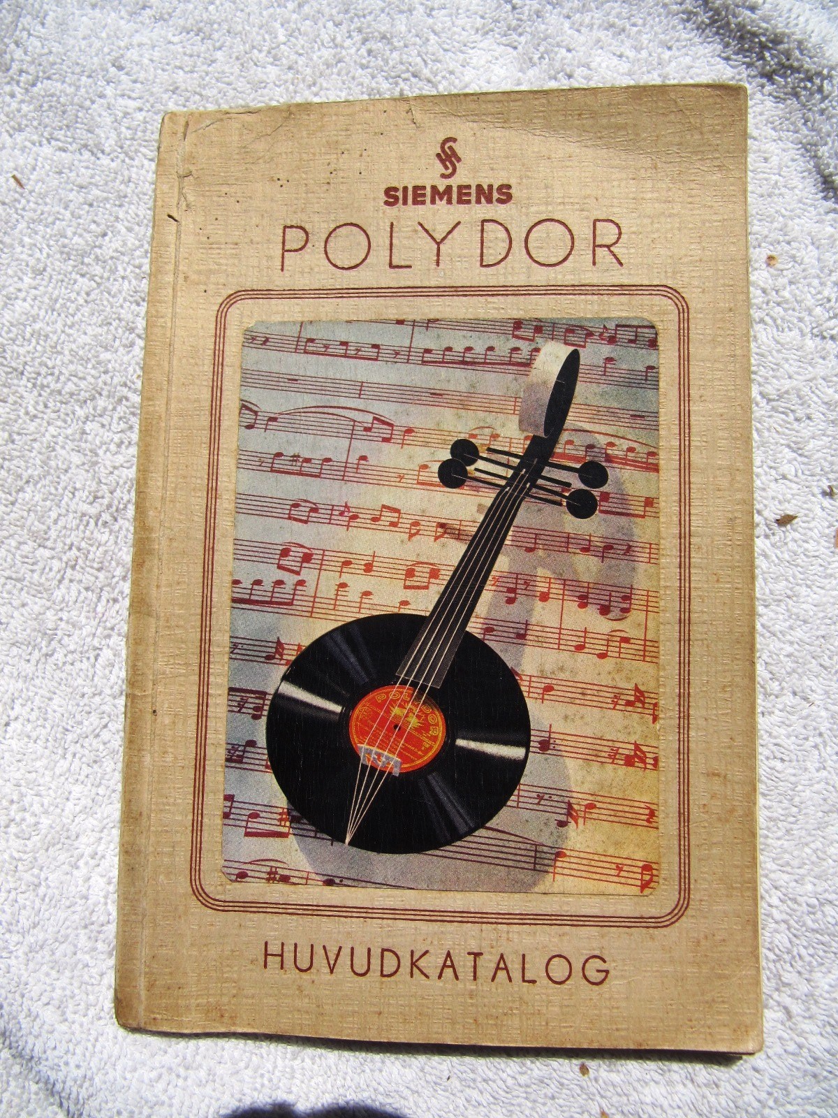 1942 SIEMENS RADIO POLYDOR Swedish HUVUD KATALOG German RECORD CATALOG Marches